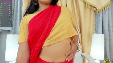 Horny Desi Bhabhi Showing Her Boobs on live Show